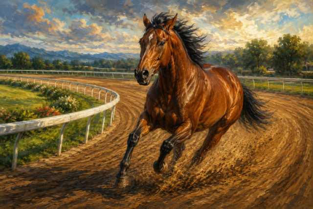 curve-track-thoroughbred