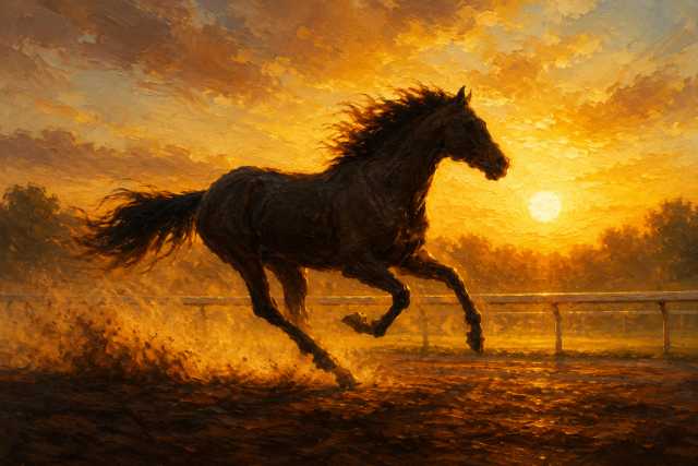 sunset-horse-silhouette